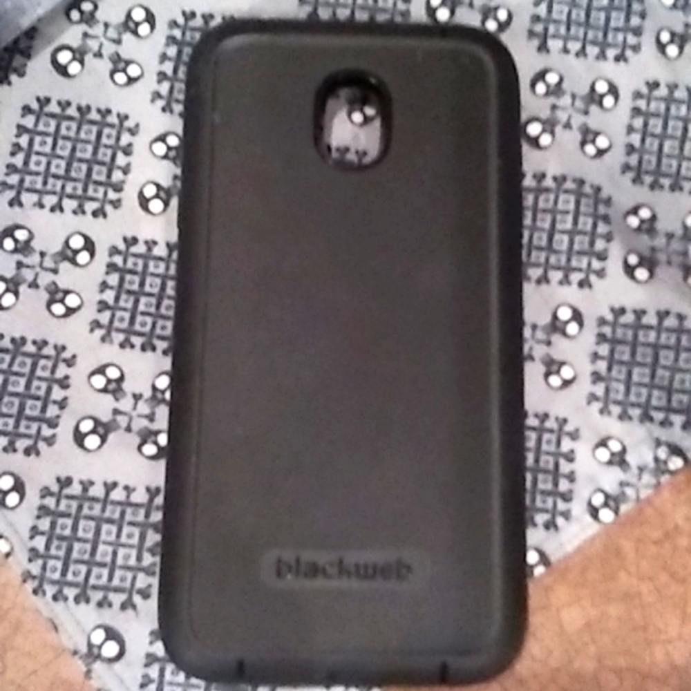 Black Web Phone case